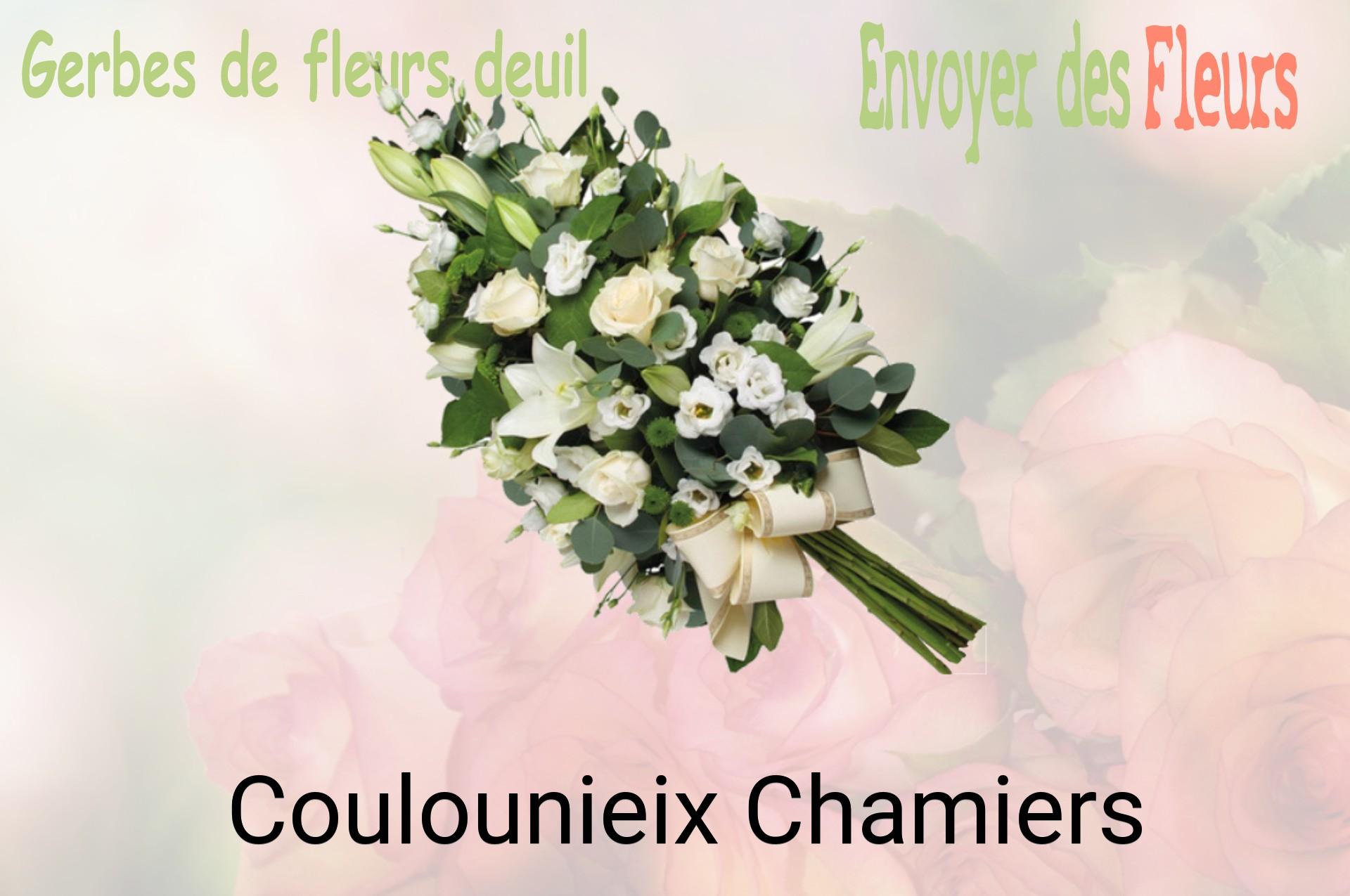 Gerbe de fleurs de deuil livrée à Coulounieix-Chamiers